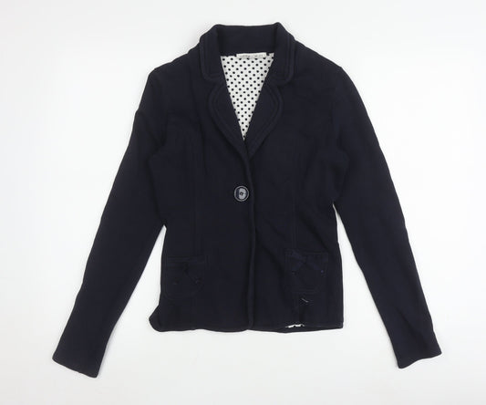 Laura Ashley Women's Black Blazer Size 8