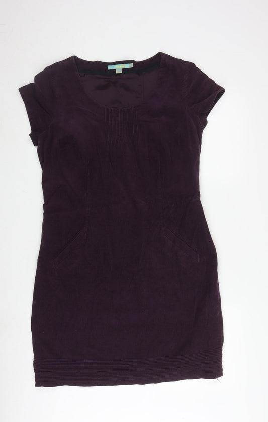 Boden Women’s Purple Corduroy Dress Size 12