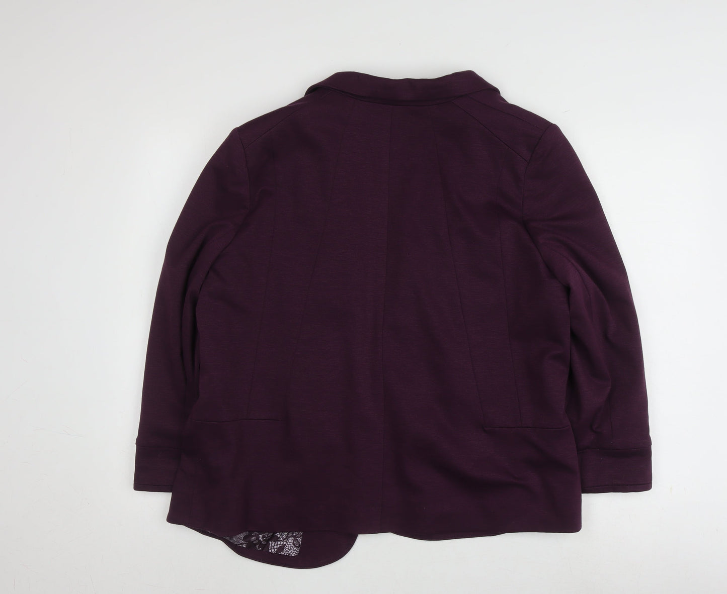 Wallis Women's Purple Blazer UK Size 18