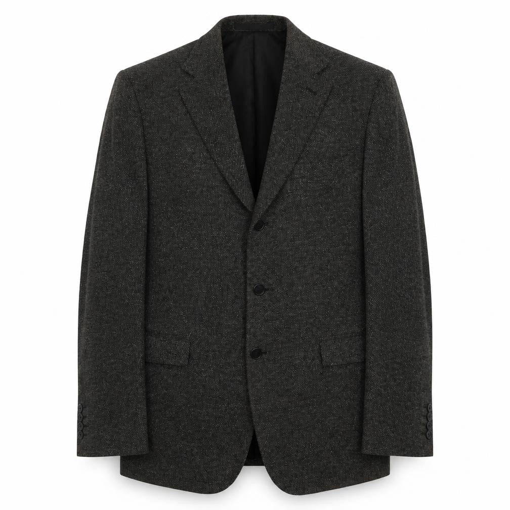 Marks and Spencer Men's Grey Blazer, Size 44R, Formal Style