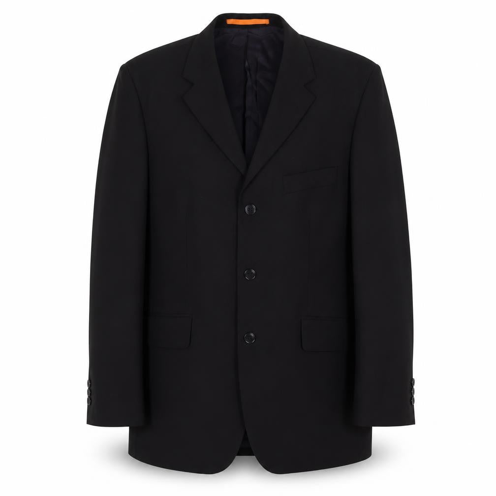 Karl Jackson Men's Blue Blazer, 40 Regular, Two-Button