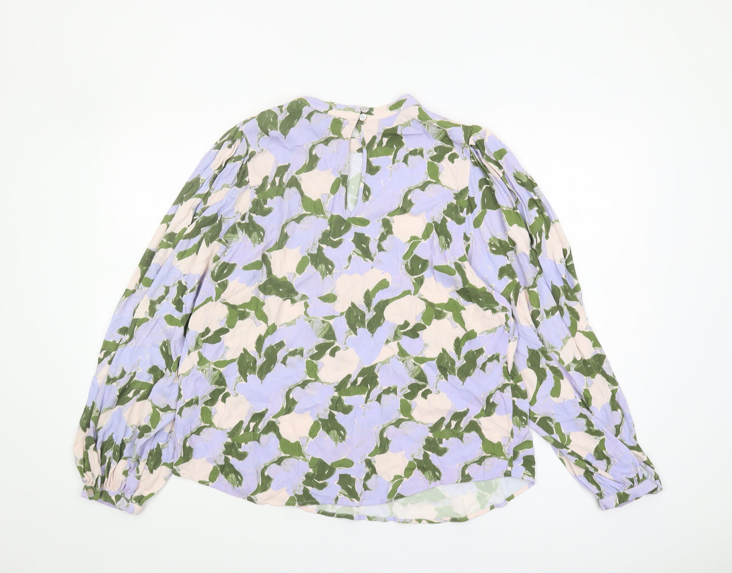 & Other Stories Women’s Multicoloured Floral Blouse Size 16