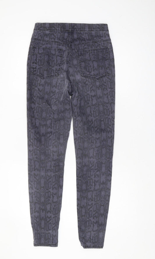Marks and Spencer Blue Animal Print Jegging - Size 10