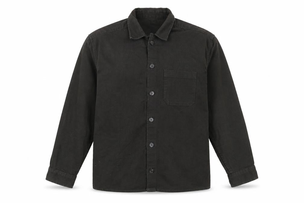 Suit Men's Black XL Button-Up Casual Shirt