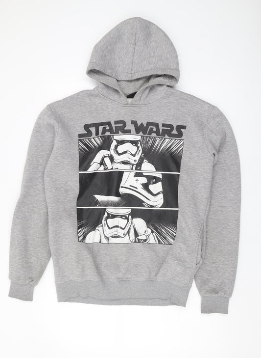 Legend Men's Grey Star Wars Hoodie, Large, Pullover
