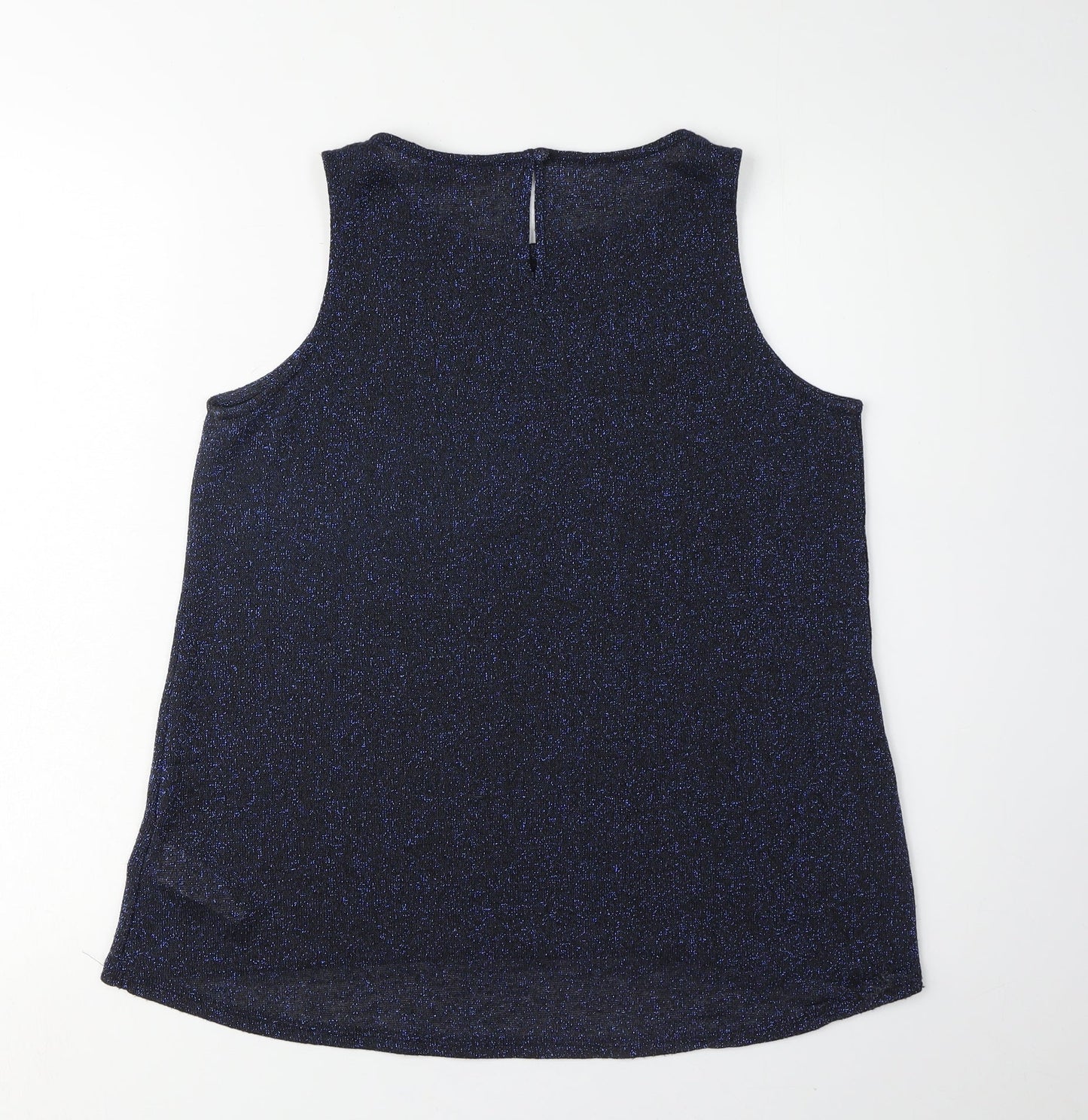 Marks and Spencer Women's Black Tank Top Size 10