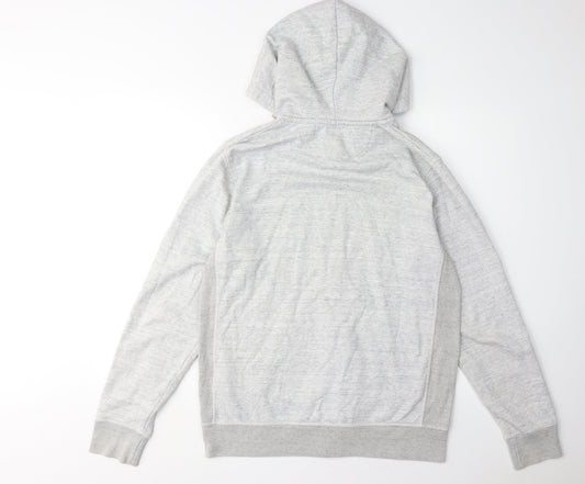 Jack & Jones Men's Grey Full Zip Hoodie M