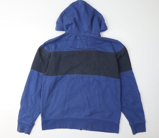 Fat Face Men's Blue Full Zip Hoodie Size L