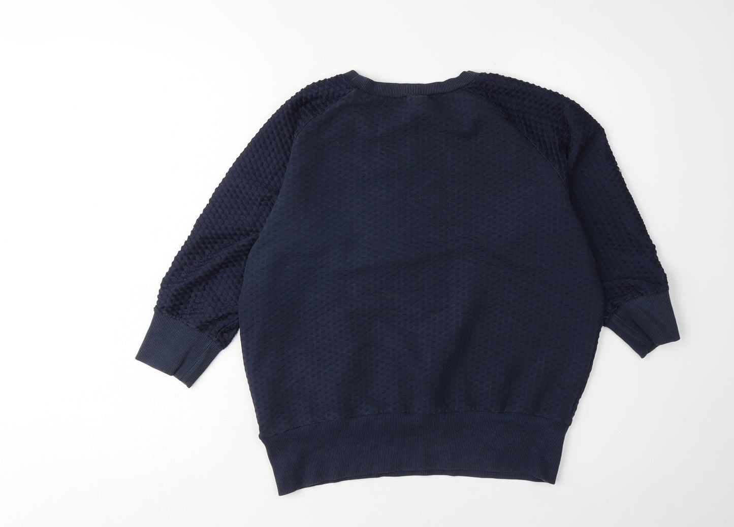 French Connection Women's Blue Pullover Sweatshirt S