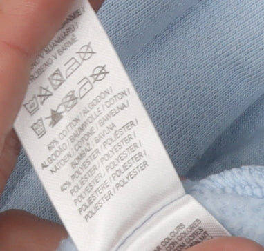 The Simpsons Unisex Blue Pullover Hoodie M