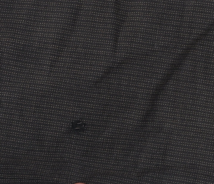 Firetrap Men's Black Jacket M Collared Button Cotton