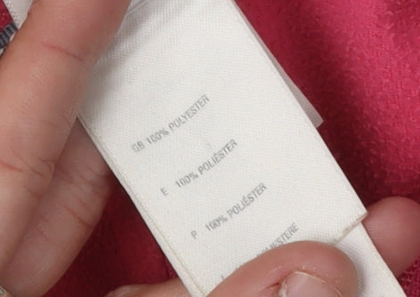 The North Face Women's Pink Sweatshirt Size L Fleece 1/4 Zip