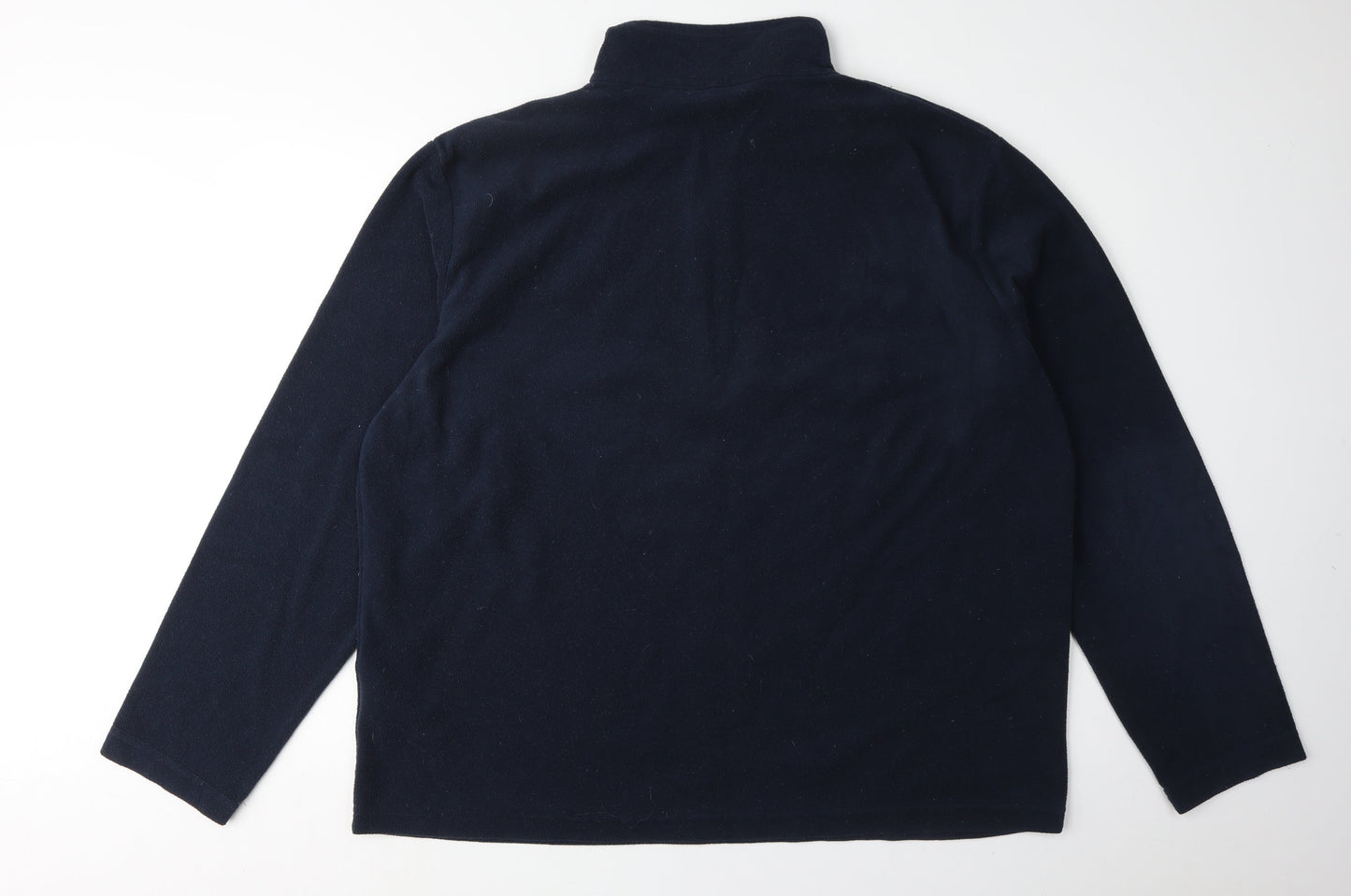Regatta Men's Blue 1/4 Zip Fleece Sweatshirt 2XL