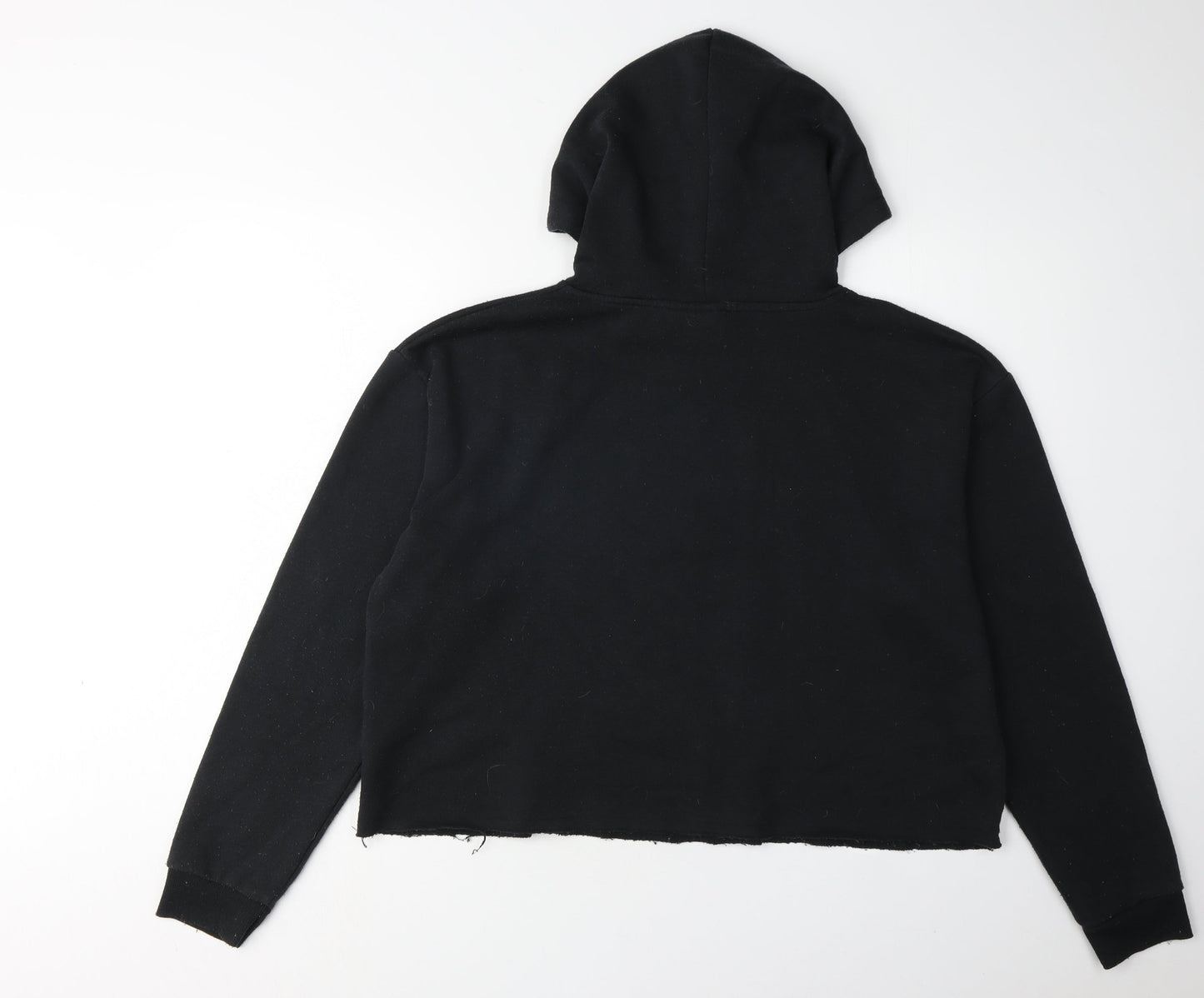 Disney Women’s Black Hoodie - L - Mickey Mouse Graphic