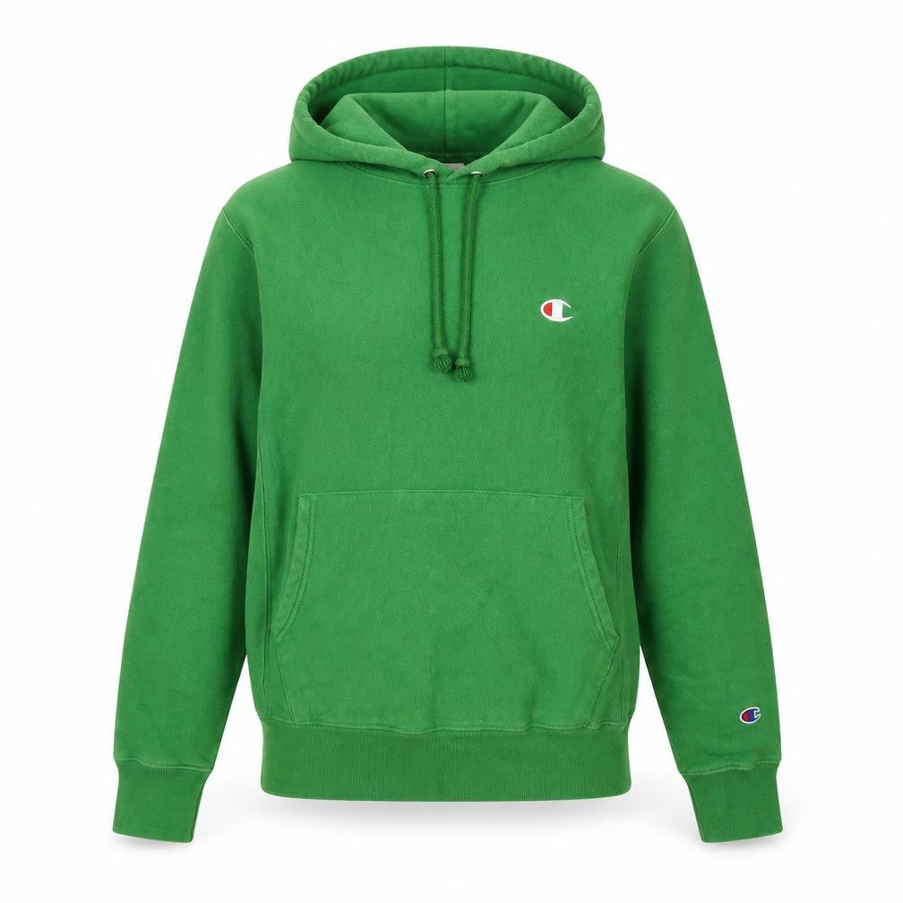 Unisex Adults UK S Regular Champion Green Pullover Hoodie