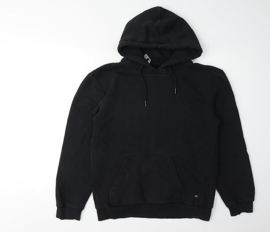 Firetrap Unisex Black Hoodie M Pullover Casual