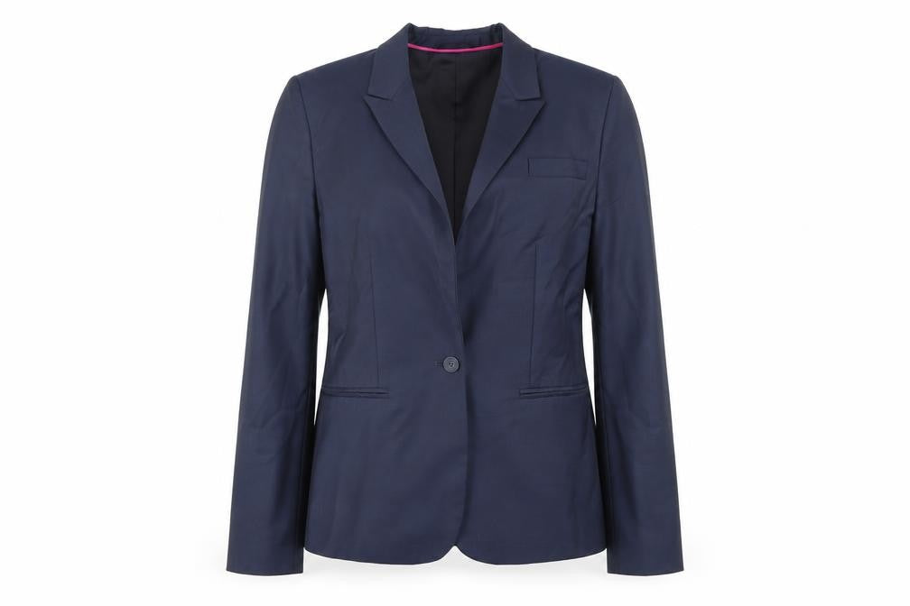Marks and Spencer Women's Blue Blazer Size 10 Regular