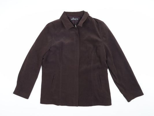 Reflections Women's Brown Jacket, Size 18, Elegant Design
