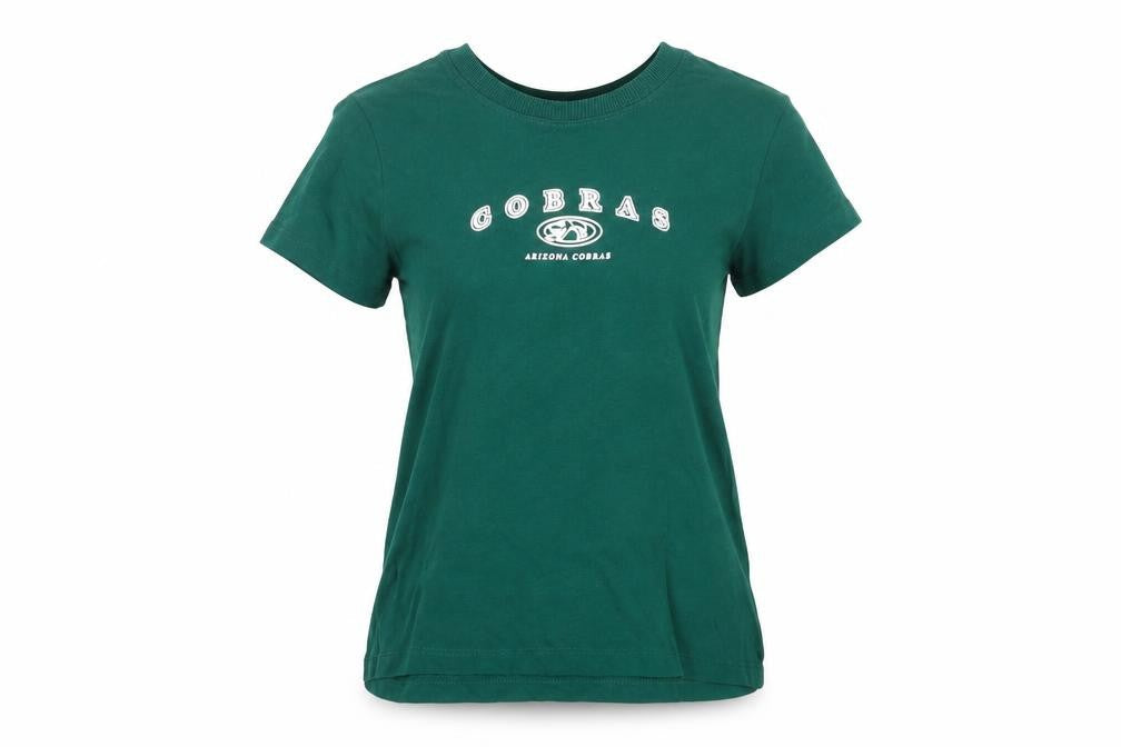 H&M Green Women's T-Shirt 2XS Cotton Casual