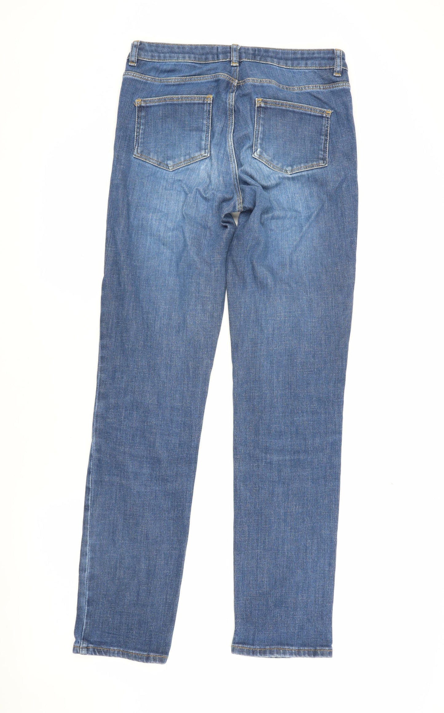 White Label Women's Blue Boyfriend Jeans 26