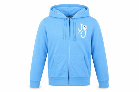 Jack & Jones Men's Blue Hooded Jacket, Size M