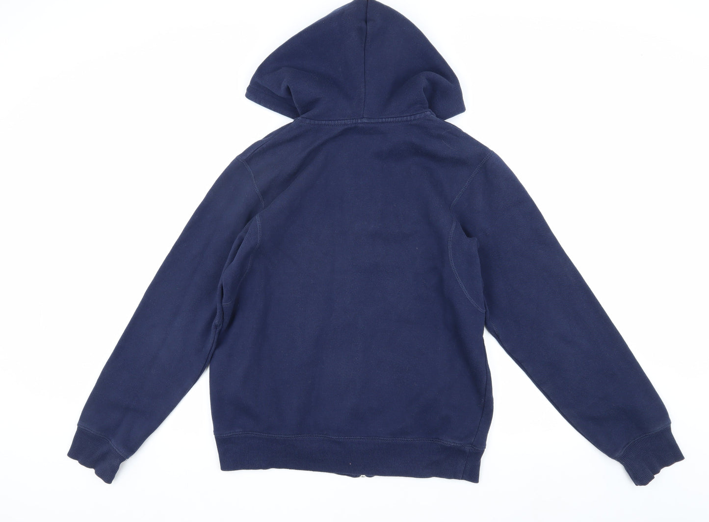Nike Men's Blue Hooded Basic Jacket Size S