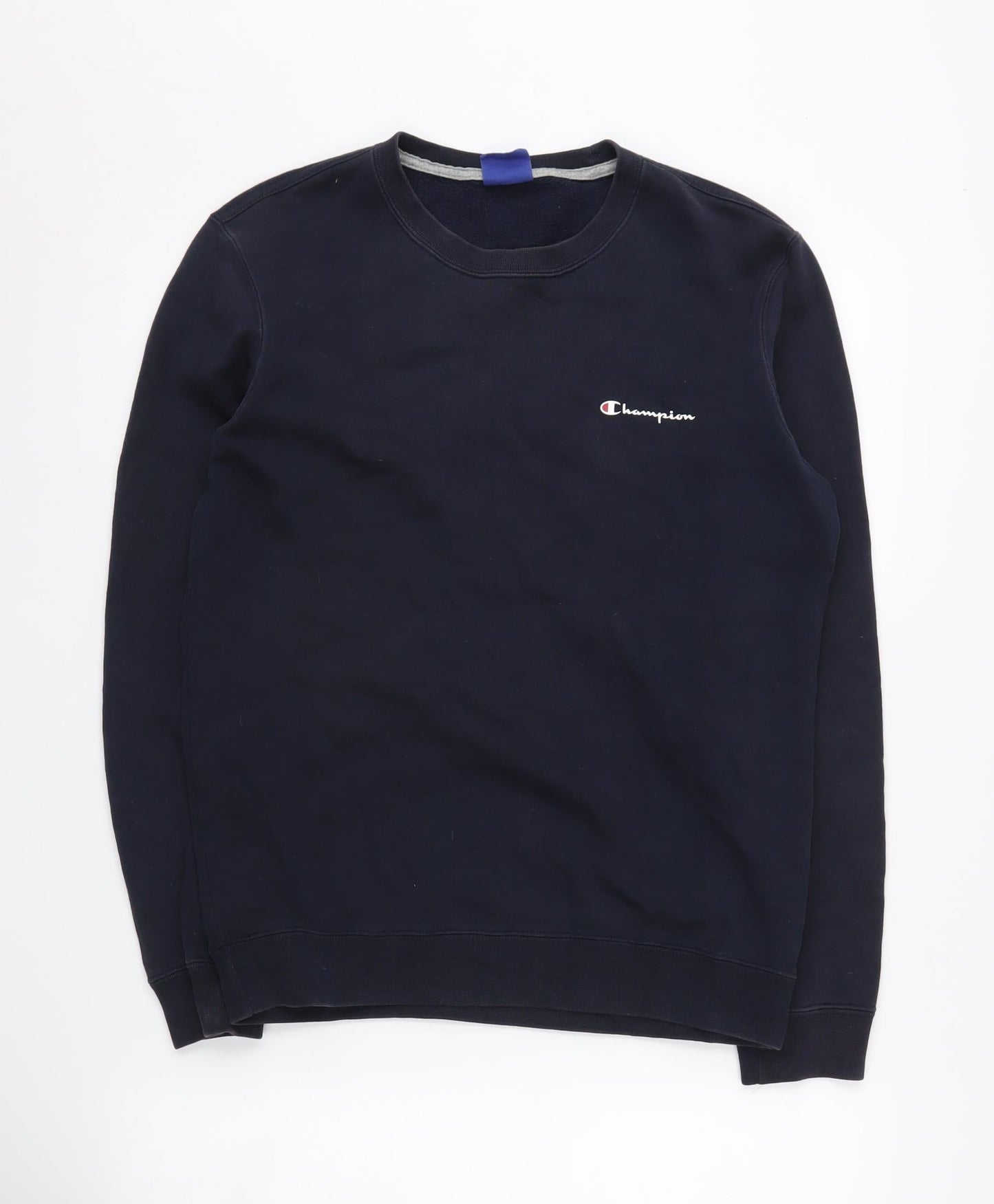 Champion Men's Blue Pullover Sweatshirt L