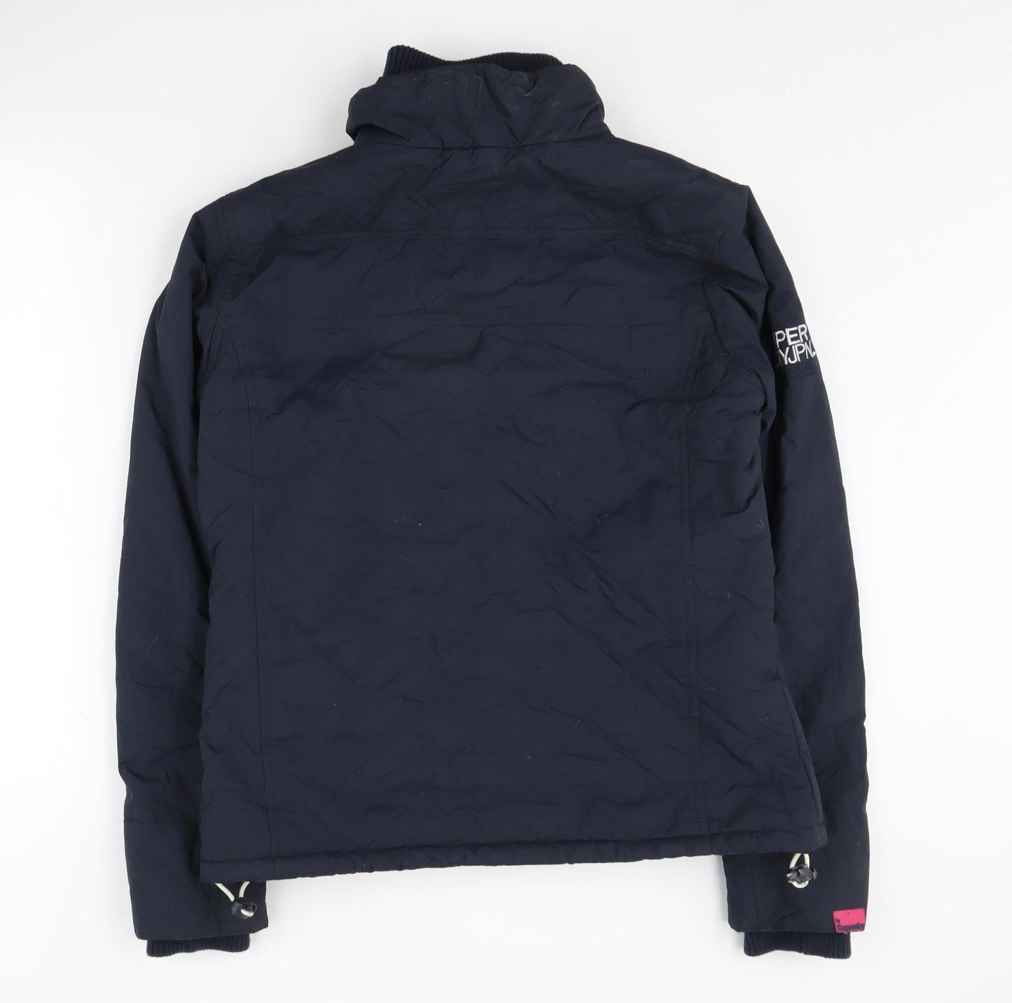 Superdry Women's Blue Windbreaker Jacket L
