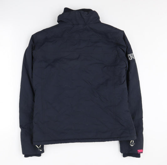 Superdry Women's Blue Windbreaker Jacket L