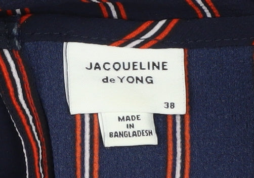 Jacqueline de Yong Women's Striped Long Sleeve Top