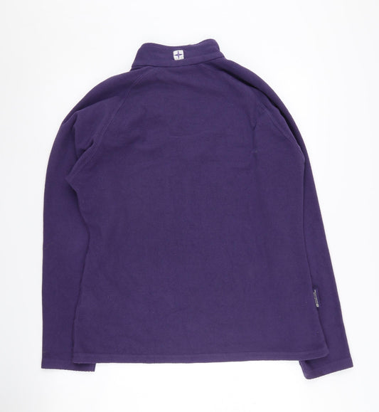 Mountain Warehouse Women's Purple 14 Fleece Sweatshirt