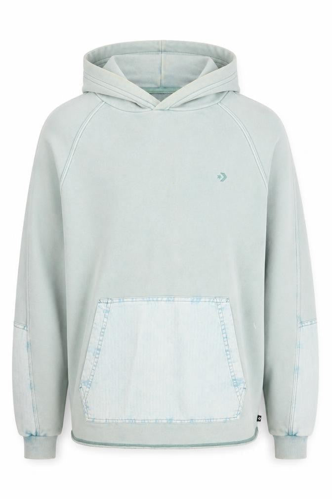 Mens UK S Regular Converse Green Pullover Hoodie