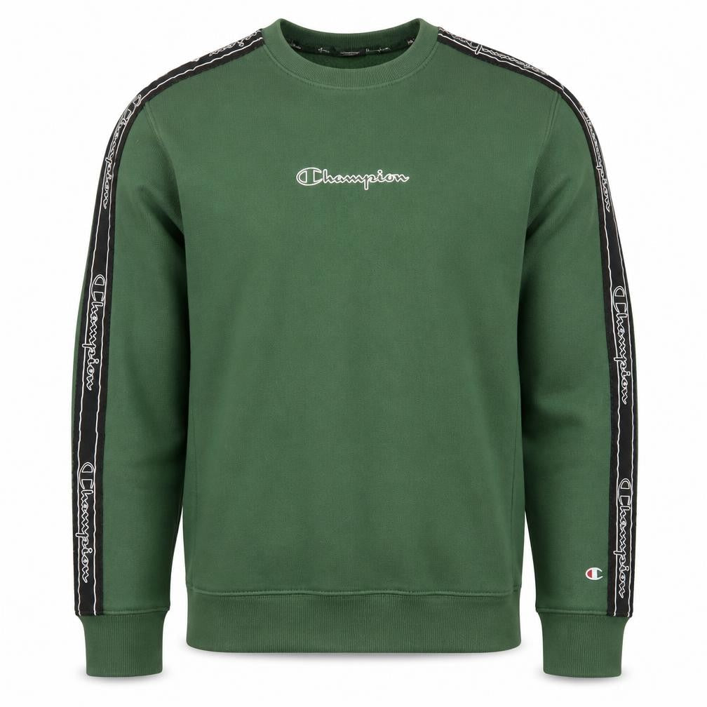 Mens UK S Regular Champion Green Pullover Sweatshirt