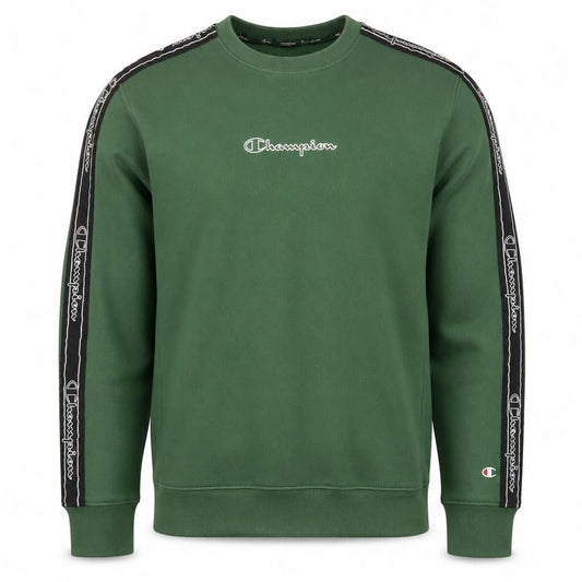 Mens UK S Regular Champion Green Pullover Sweatshirt