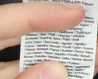 Jack & Jones Men's Grey Hooded Jacket L