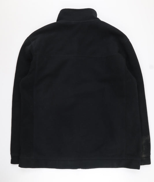 James Pringle Men's Black Fleece XL Golf Jacket