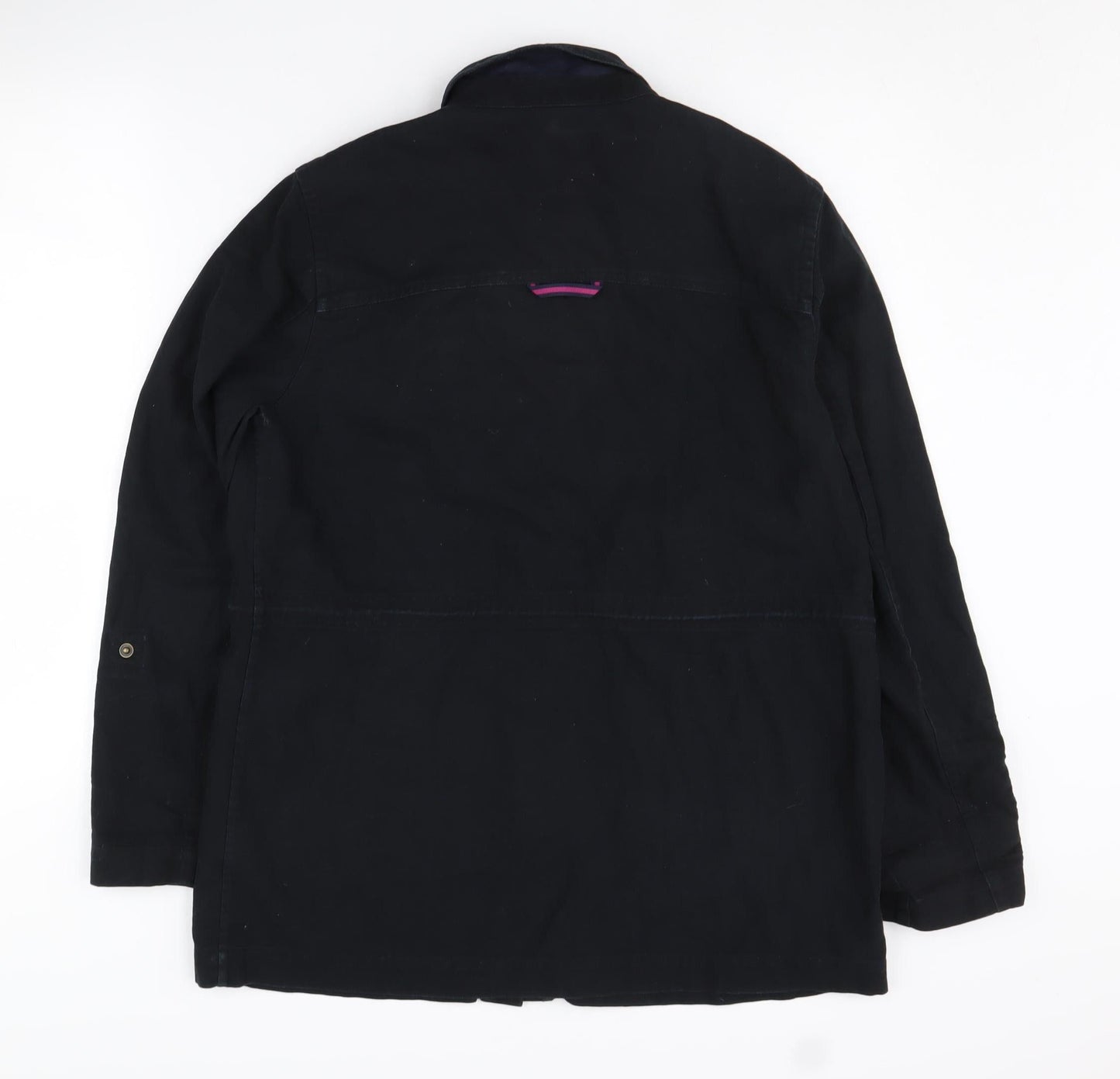 Joules Women's Black Canvas Jacket Size 12
