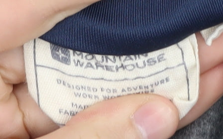 Mountain Warehouse Men's XL Grey Full Zip Jacket