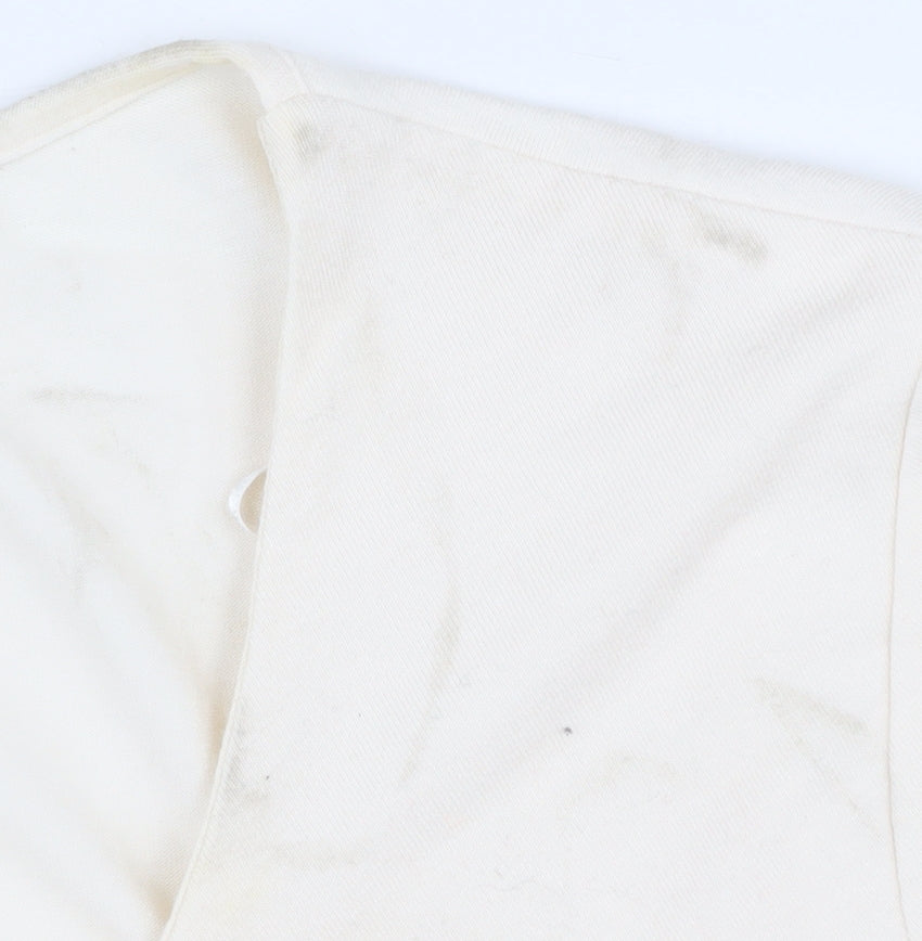 Windsmoor Women's Ivory Round Neck Top, Medium