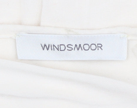 Windsmoor Women's Ivory Round Neck Top, Medium