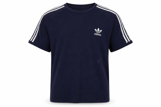 Mens UK Size L adidas Blue  Cotton T-Shirt