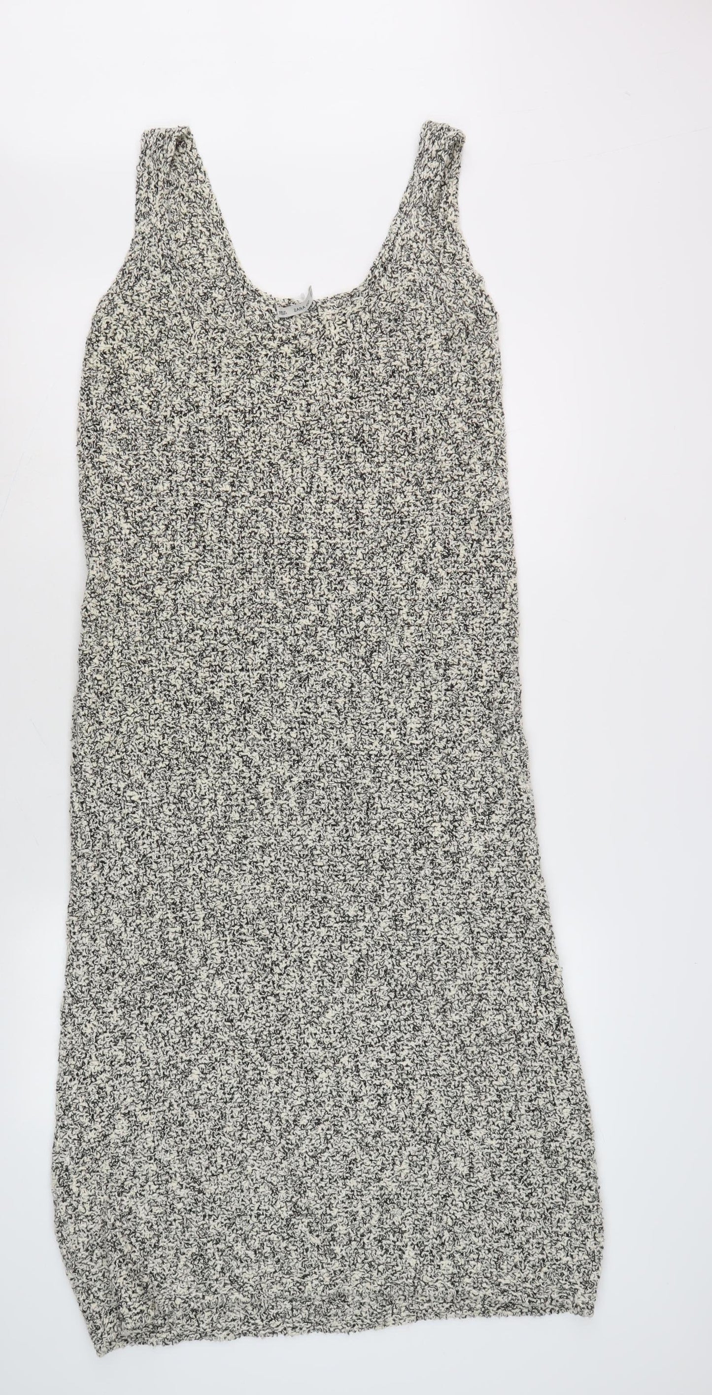 Zara Women’s Grey Knit Dress Size 12