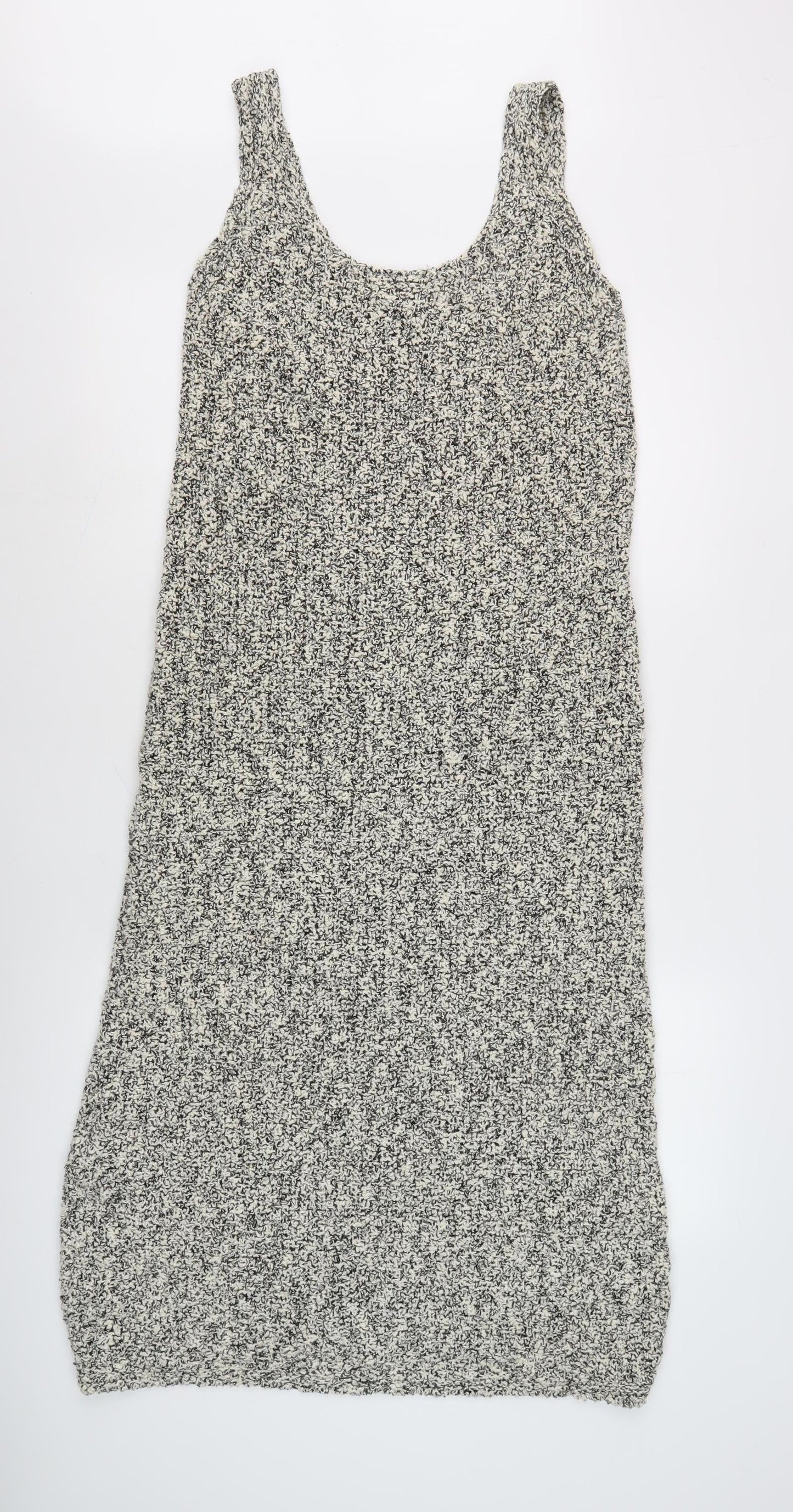 Zara Women’s Grey Knit Dress Size 12