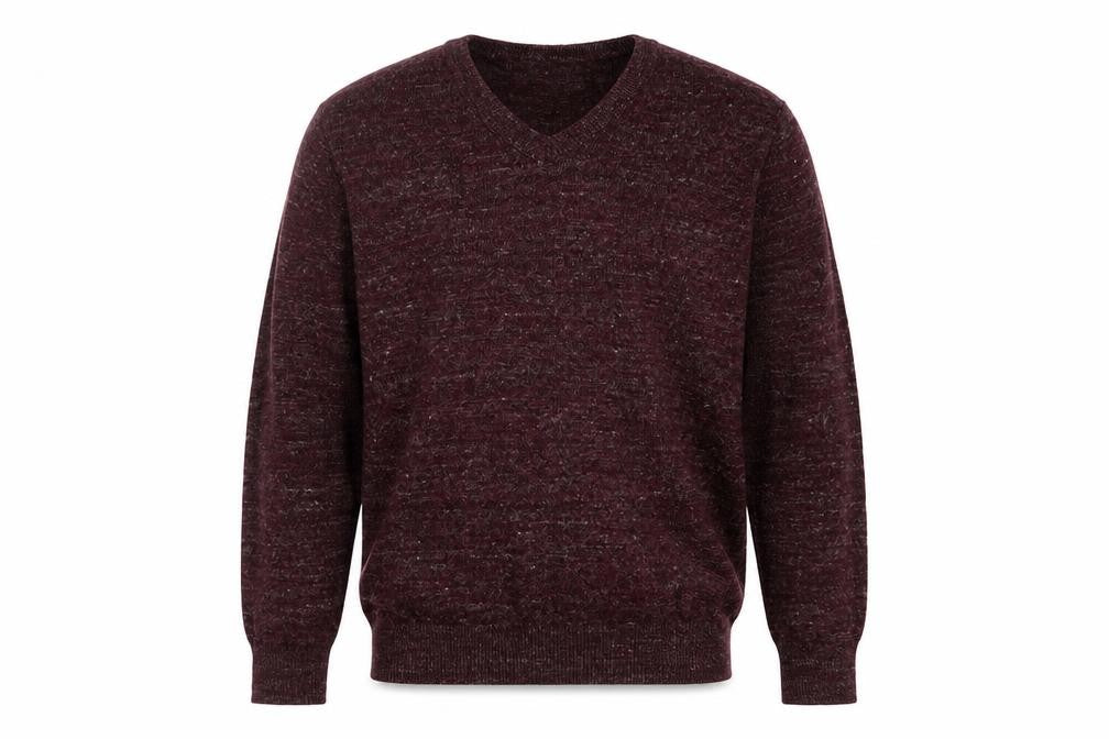 Gap Men's Red Wool Blend Pullover Jumper M