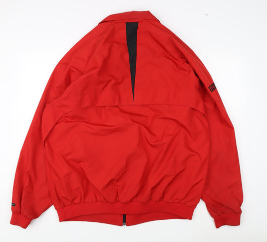 Nike Men's Red XL Basic Jacket, Polyester, Sports, Casual