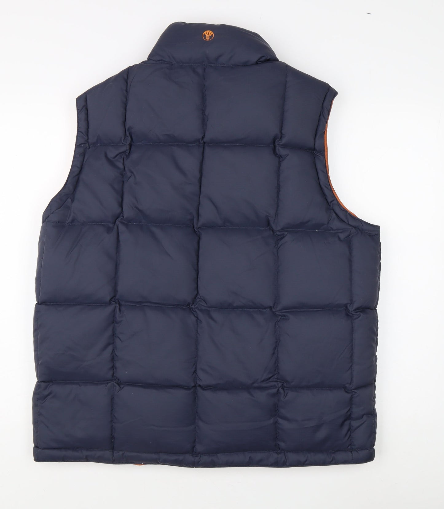 Fat Face Men's Blue XL Puffer Waistcoat - Winter Casual