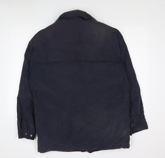 Guise Men's Black Military Jacket M, Full Zip Casual