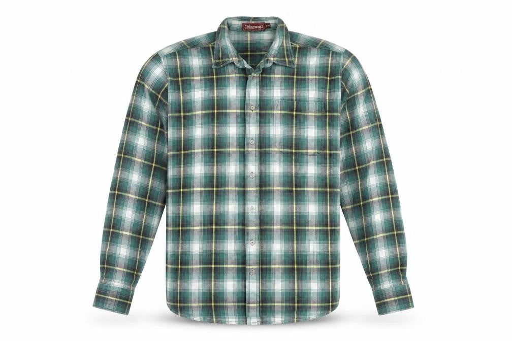 Colourways Men's Multicoloured Check Cotton Shirt 42/44