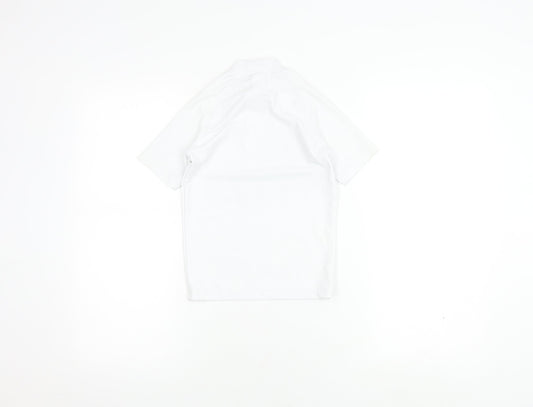 Next Boys Marvel T-Shirt White 7 Years Short Sleeve UV Protection