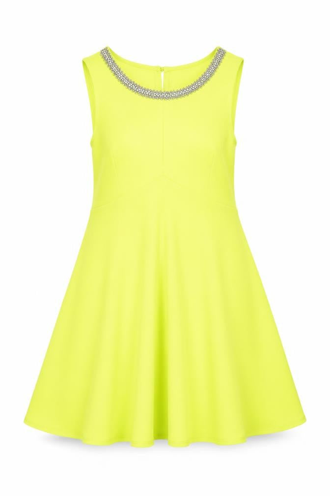 Dorothy Perkins Women’s Green Sleeveless Dress Size 14